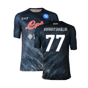 Napoli 2022-23 Third Shirt (L) (Excellent) (Kvaratskhelia 77)_0