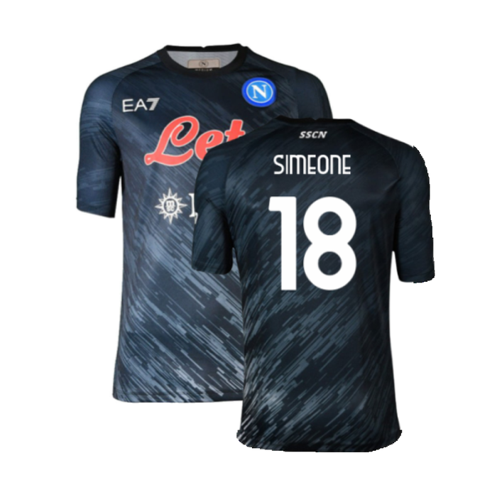 Napoli 2022-23 Third Shirt (L) (Excellent) (Simeone 18)