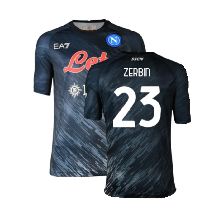 Napoli 2022-23 Third Shirt (XL) (Excellent) (Zerbin 23)