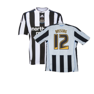 Newcastle United 2009-10 Home Shirt (S) (Excellent) (Bassong 12)_0