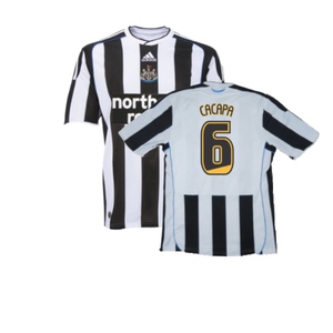 Newcastle United 2009-10 Home Shirt (S) (Excellent) (Cacapa 6)_0