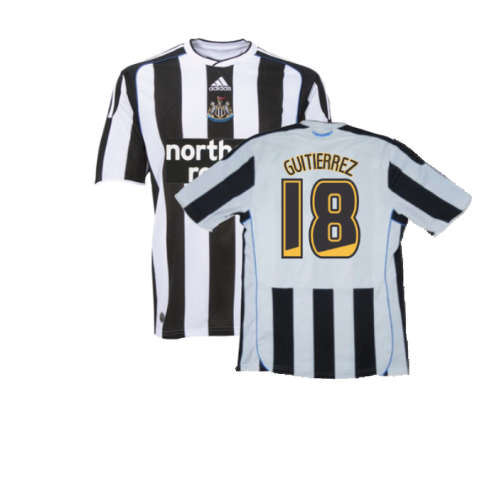 Newcastle United 2009-10 Home Shirt (S) (Excellent) (Guitierrez 18)