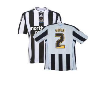 Newcastle United 2009-10 Home Shirt (S) (Excellent) (Harper 2)_0