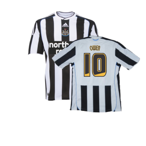 Newcastle United 2009-10 Home Shirt (S) (Excellent) (Owen 10)_0