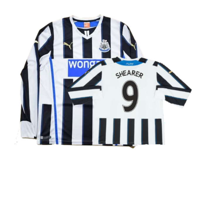 Newcastle United 2013/14 Home L/S Shirt (S) (Very Good) (SHEARER 9)