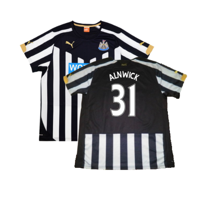 Newcastle United 2014-15 Home Shirt (L) (Good) (Alnwick 31)