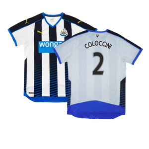 Newcastle United 2015-16 Home Shirt (S) (Excellent) (Coloccini 2)_0