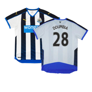 Newcastle United 2015-16 Home Shirt (XL) (Good) (Doumbia 28)_0