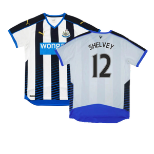 Newcastle United 2015-16 Home Shirt (S) (Excellent) (Shelvey 12)_0