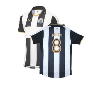 Newcastle United 2016-17 Sponsorless Home Shirt (M) (Excellent) (Anita 8)_0