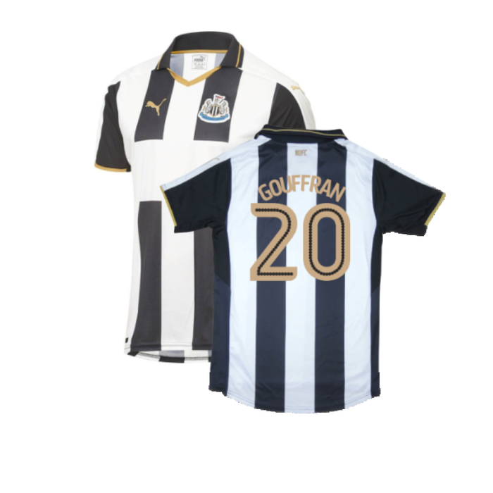 Newcastle United 2016-17 Sponsorless Home Shirt (M) (Excellent) (Gouffran 20)