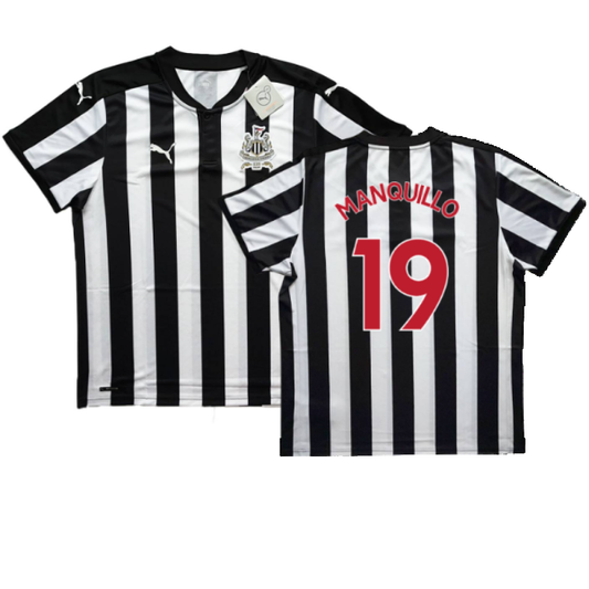 Newcastle United 2017-18 Home Shirt (Sponserless) (S) (BNWT) (Manquillo 19)_0