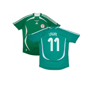 Nigeria 2006-08 Home Shirt (Very Good) (Lawal 11)_0