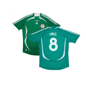 Nigeria 2006-08 Home Shirt (Very Good) (Mikel 8)_0