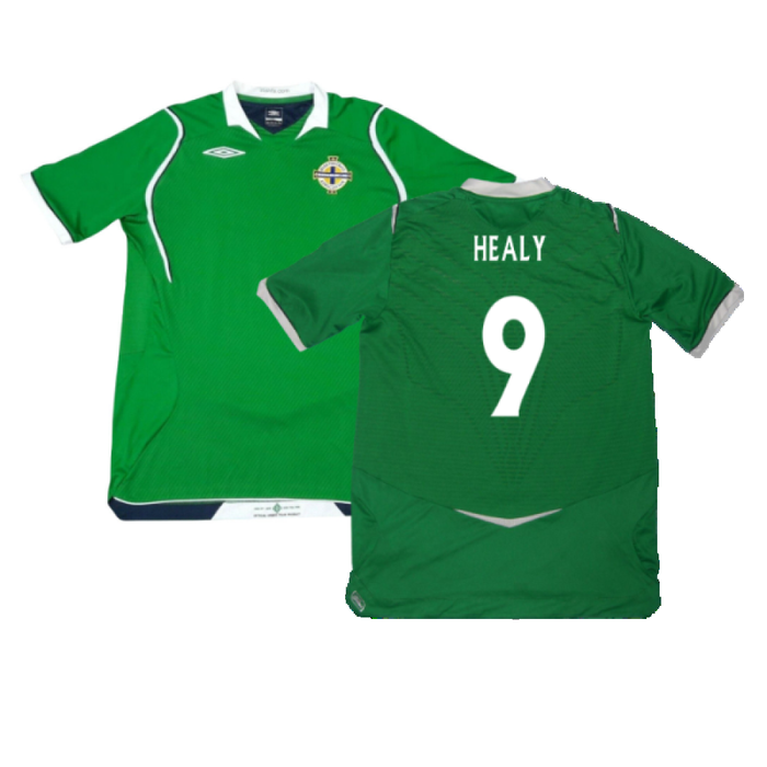 Northern Ireland 2008-09 Home Shirt (L) (Excellent) (Healy 9)