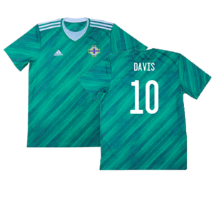 Northern Ireland 2020-2021 Home Shirt (L) (Mint) (DAVIS 10)_0