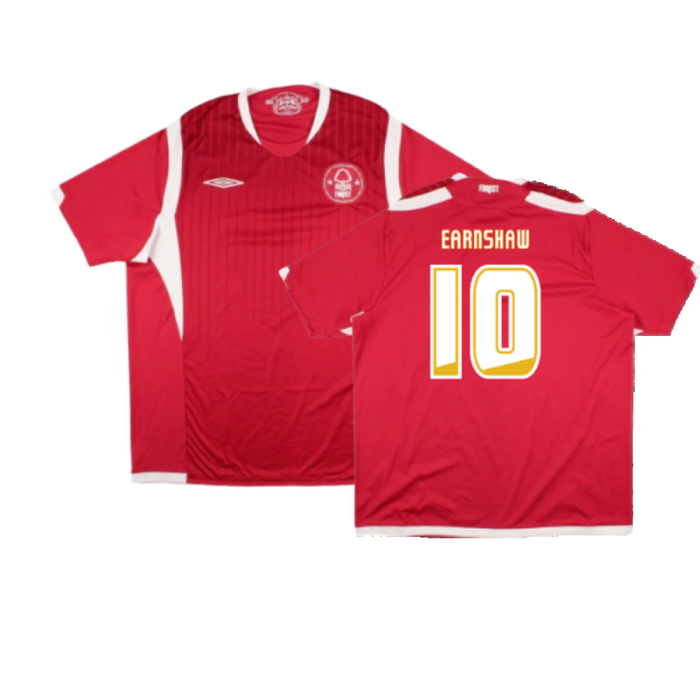 Nottingham Forest 2009-10 Home Shirt (XL) (Good) (EARNSHAW 10)