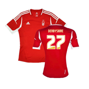 Nottingham Forest 2013-14 Home Shirt (XXL) (Very Good) (Derbyshire 27)_0