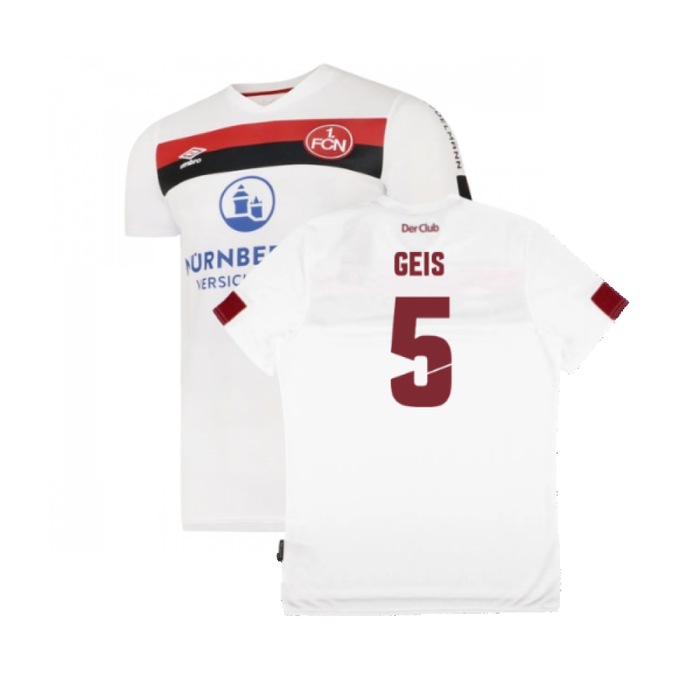 Nurnberg 2019-20 Away Shirt (S) (Mint) (Geis 5)