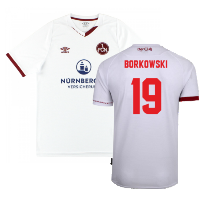 Nurnberg 2020-21 Away Shirt (XL) (Excellent) (Borkowski 19)