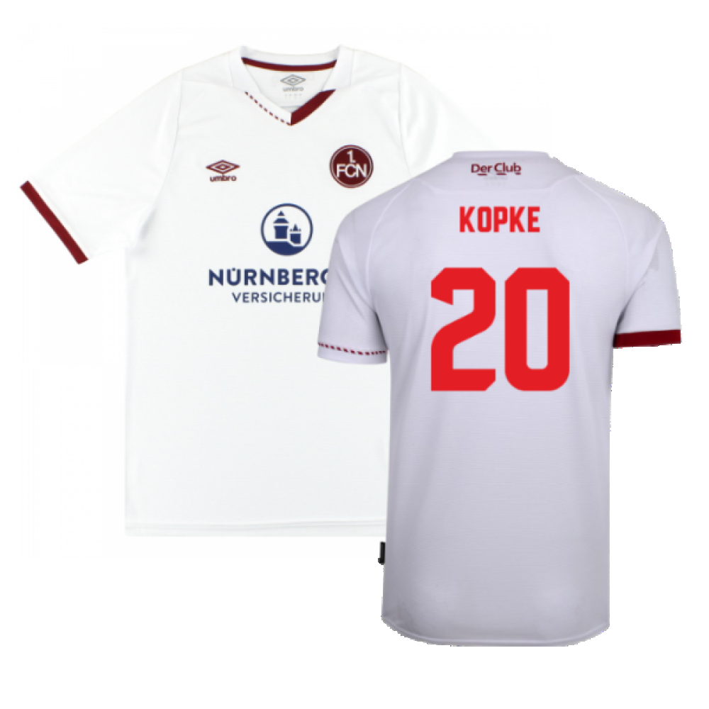 Nurnberg 2020-21 Away Shirt (L) (Mint) (Kopke 20)_0