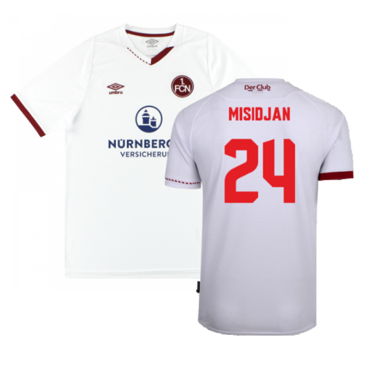 Nurnberg 2020-21 Away Shirt (Mint) (Misidjan 24)_0