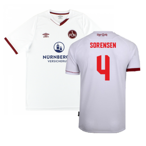 Nurnberg 2020-21 Away Shirt (XL) (Excellent) (Sorensen 4)_0