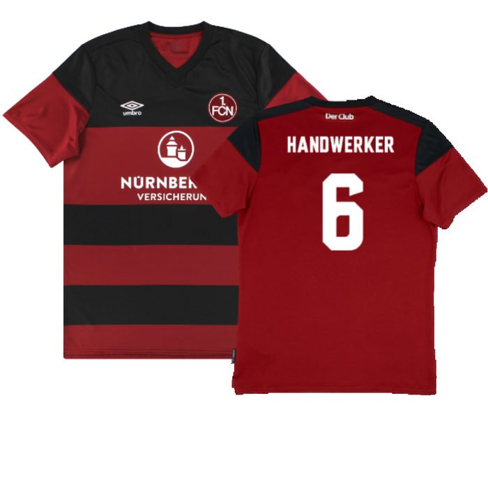 Nurnberg 2020-21 Home Shirt (Mint) (Handwerker 6)