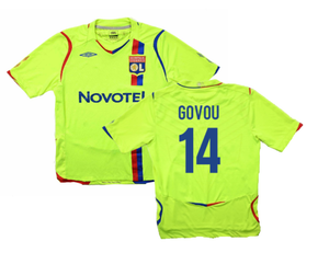 Olympique Lyon 2008-09 Third Shirt (S) (Govou 14) (Fair)_0