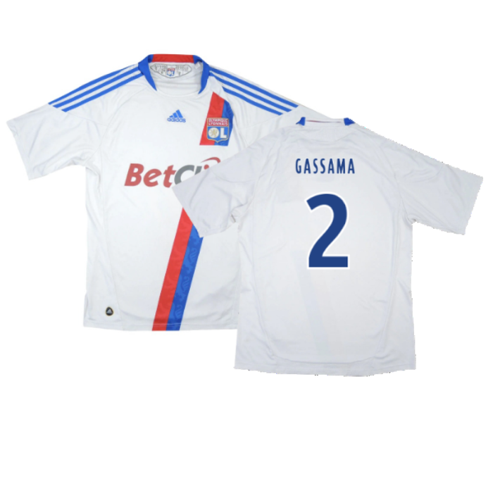 Olympique Lyon 2010-11 Home Shirt (Good) (Gassama 2)