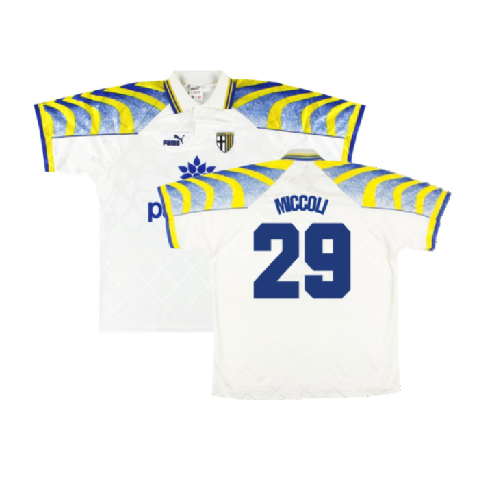 Parma 1995-97 Home Shirt (Very Good) (Miccoli 29)