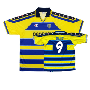 Parma 1999-2000 Home Shirt (S) (Good) (Crespo 9)_0