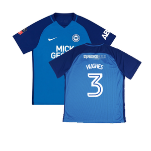 Peterborough United 2017-18 Home Shirt (M) (Excellent) (Hughes 3)_0