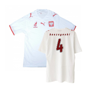 Poland 2008-09 Home Shirt (XXL) (Excellent) (Baszcynski 4)_0