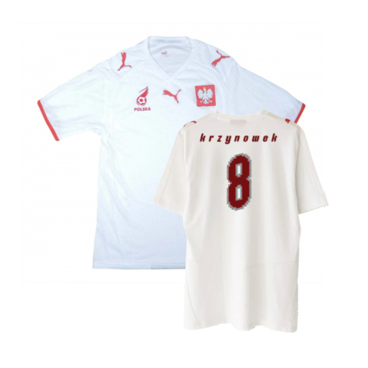 Poland 2008-09 Home Shirt (XXL) (Excellent) (Krzynowek 8)_0