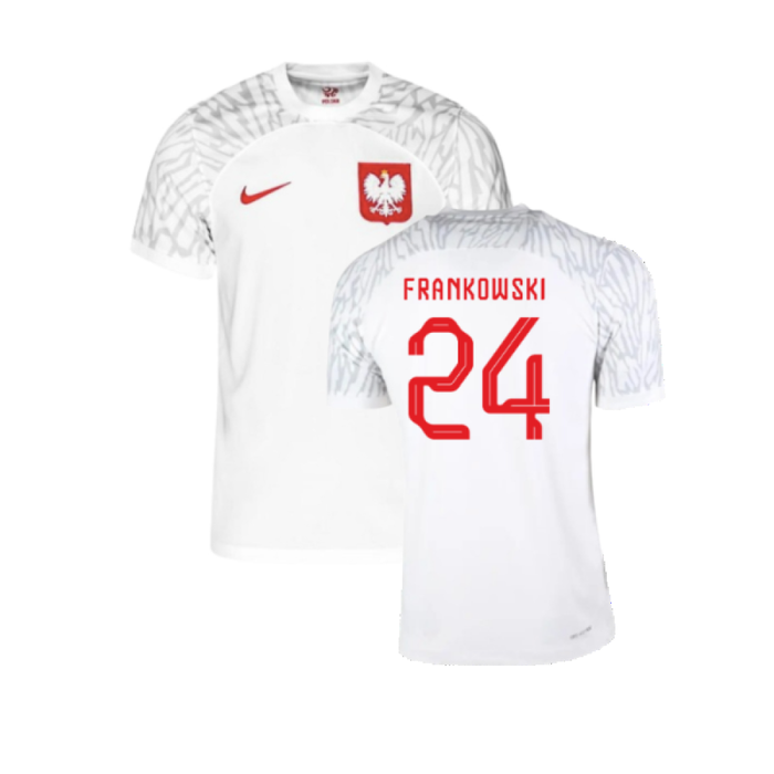 Poland 2022-23 Home Shirt (XLB (7-8y)) (Excellent) (Frankowski 24)