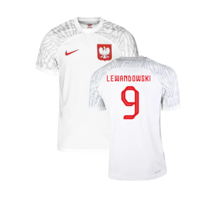 Poland 2022-23 Home Shirt (XLB (7-8y)) (Excellent) (Lewandowski 9)