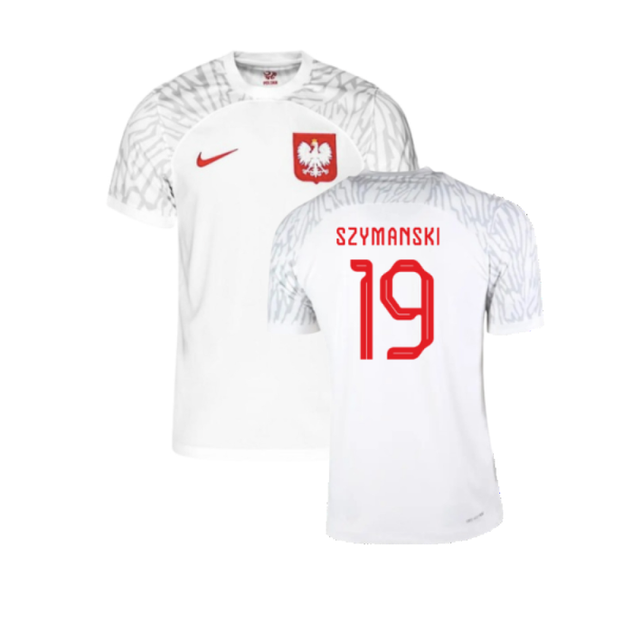 Poland 2022-23 Home Shirt (XLB (7-8y)) (Excellent) (Szymanski 19)