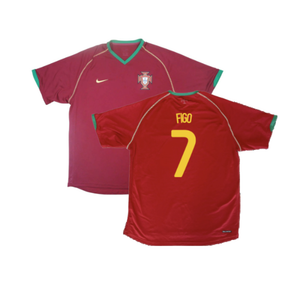 Portugal 2006-08 Home Shirt (XL) (Excellent) (FIGO 7)_0