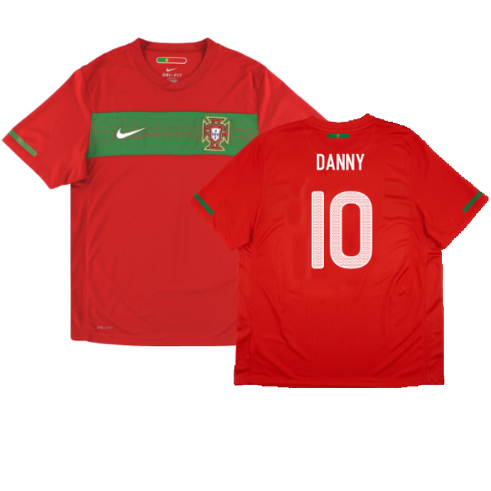 Portugal 2010-11 Home Shirt (XL) (Excellent) (Danny 10)