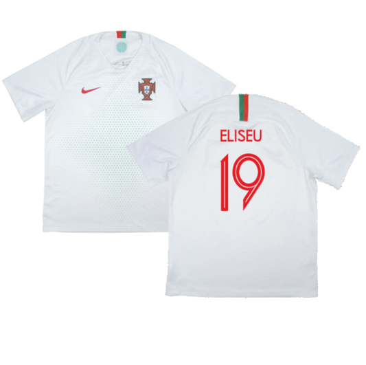 Portugal 2018-19 Away Shirt (L) (Eliseu 19) (Good)_0