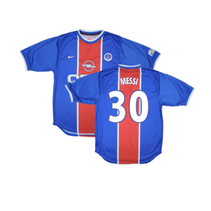 PSG 1999-00 Home Shirt (Good) (MESSI 30)_0