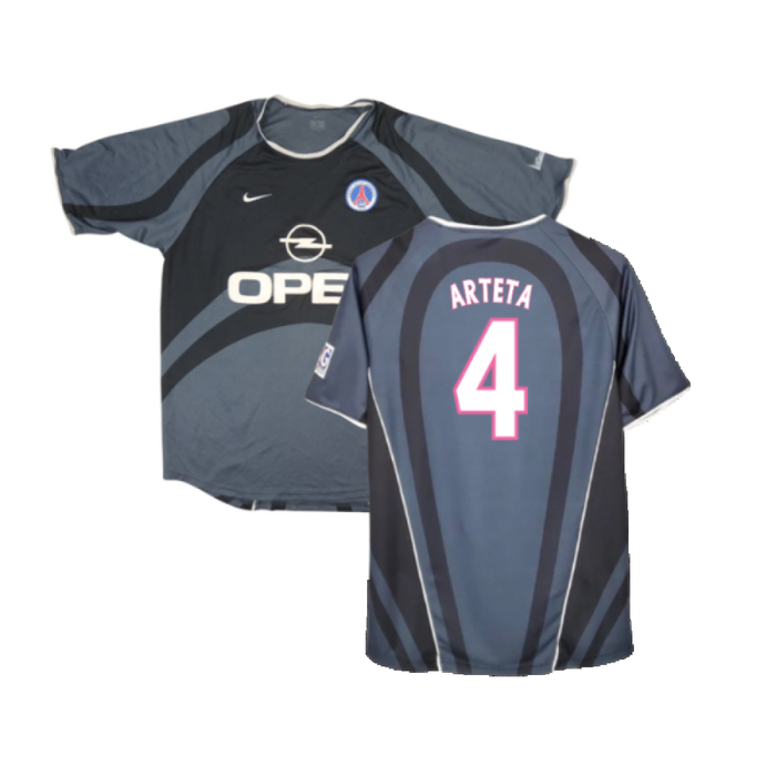 PSG 2001-02 Third Shirt (XXL) (Very Good) (Arteta 4)