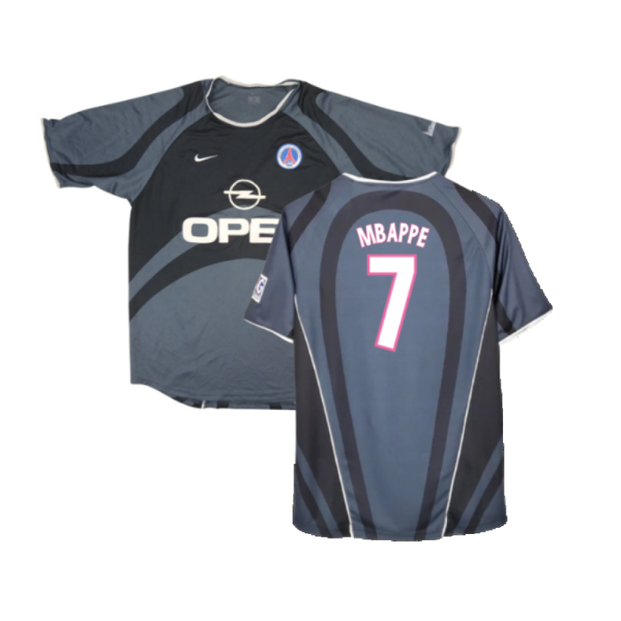 PSG 2001-02 Third Shirt (XXL) (Very Good) (MBAPPE 7)