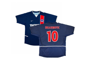 PSG 2002-03 Home Shirt (Very Good) (IBRAHIMOVIC 10)_0