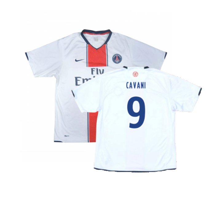 PSG 2007-08 Away Shirt (L) (Fair) (Cavani 9)