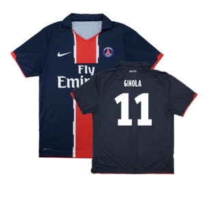 PSG 2010-11 Away Shirt (XL) (Good) (Ginola 11)_0