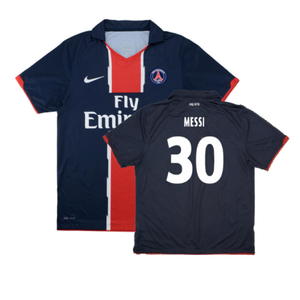 PSG 2010-11 Away Shirt (XL) (Good) (MESSI 30)_0