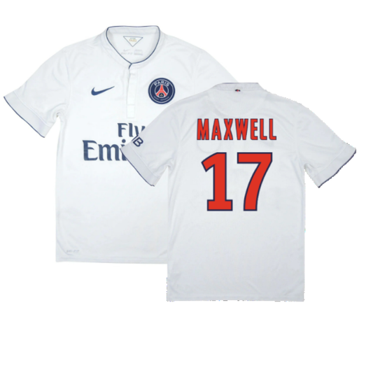 PSG 2014-15 Away Shirt (M) (MAXWELL 17) (Good)_0