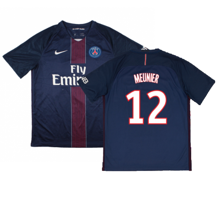 PSG 2016-17 Home Shirt (M) (Good) (Meunier 12)